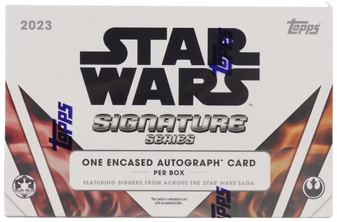 2023 Topps Star Wars Signature Series Hobby Box (First Letter Name) Break #3