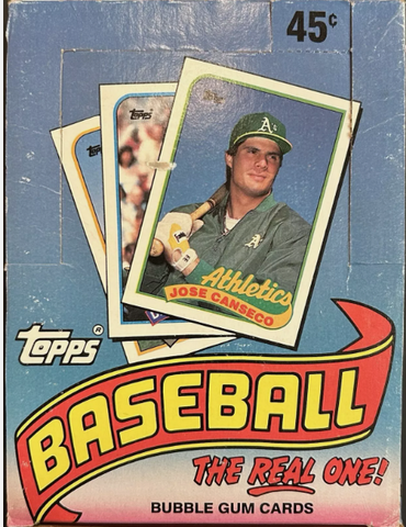 1989 TOPPS BASEBALL WAX PACK $3