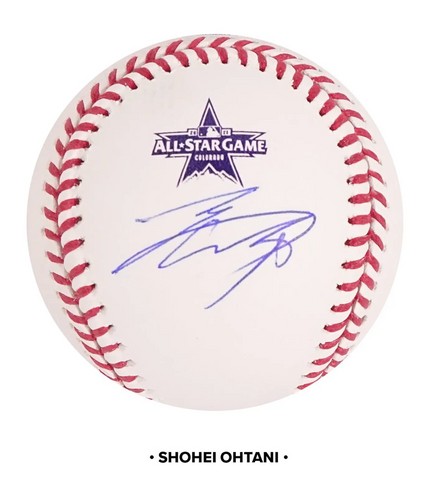 2024 Hit Parade Autographed Baseball Series 1 Hobby Box - Shohei Ohtani & Hank Aaron - Break #1