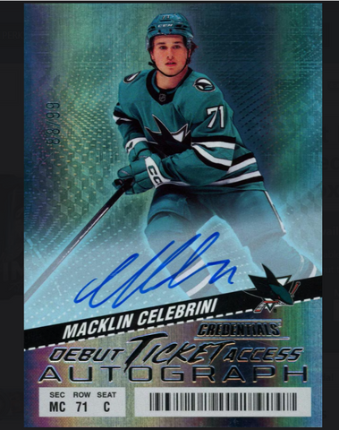 2025/26 Hit Parade Hockey Autographed Card Limited Series 3 Hobby Box