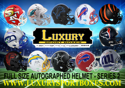 2021 Autographed Full-Size Helmet - Series 2
