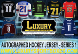 2020/21 Autographed Hockey Jersey - Series 1
