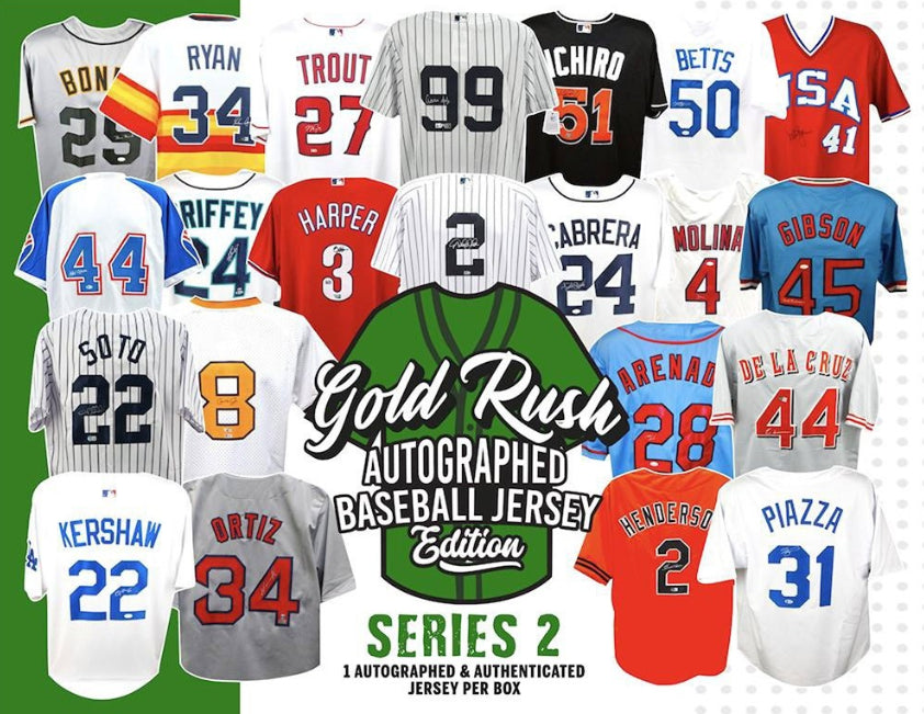 2023 Gold Rush Autographed Basketball Jersey Series 3 6-Box Case